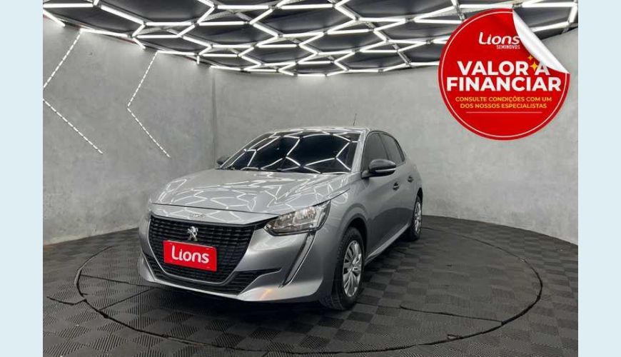 PEUGEOT 208 LIKE 1.0 - PRATA - 2024 Foto 1 (Grande)