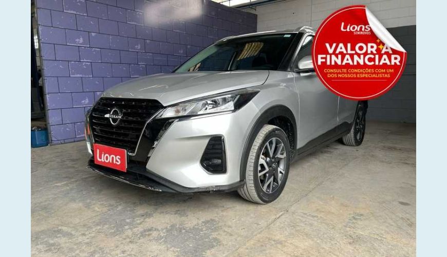 NISSAN KICKS SENSE CVT 1.6 (FLEX) - PRATA - 2024 Foto 1 (Grande)