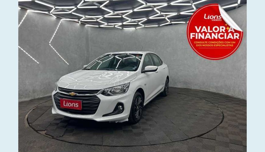 CHEVROLET ONIX PLUS LT 1.0 - BRANCO - 2025 Foto 1 (Grande)