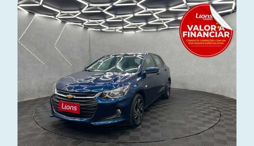 CHEVROLET ONIX LT 1.0 TURBO - AZUL - 2024 Foto 1 (Grande)