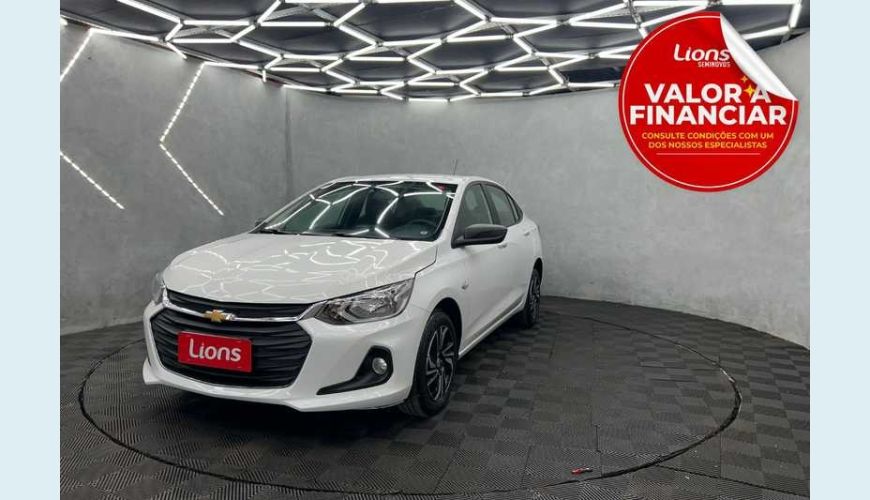 CHEVROLET ONIX PLUS LT 1.0 - BRANCO - 2025 Foto 1 (Grande)