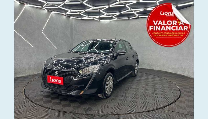 PEUGEOT 208 LIKE 1.0 (FLEX) - PRETO - 2023 Foto 1 (Grande)