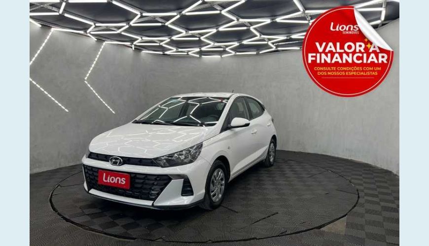 HYUNDAI HB 20 SENSE 1.0 (MEC.) - BRANCO - 2024 Foto 1 (Grande)