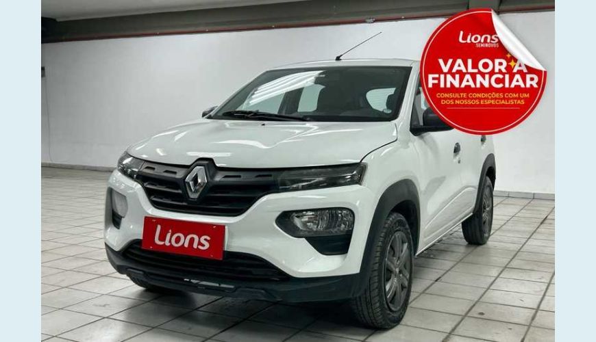 RENAULT KWID ZEN 1.0 12V SCE (FLEX) - BRANCO - 2024 Foto 1 (Grande)