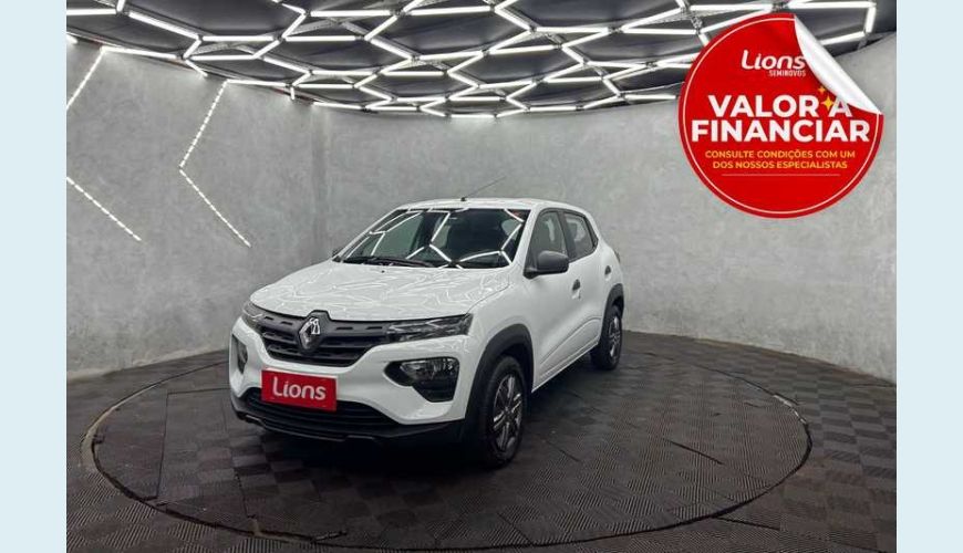 RENAULT KWID ZEN 1.0 12V SCE (FLEX) - BRANCO - 2024 Foto 1 (Grande)