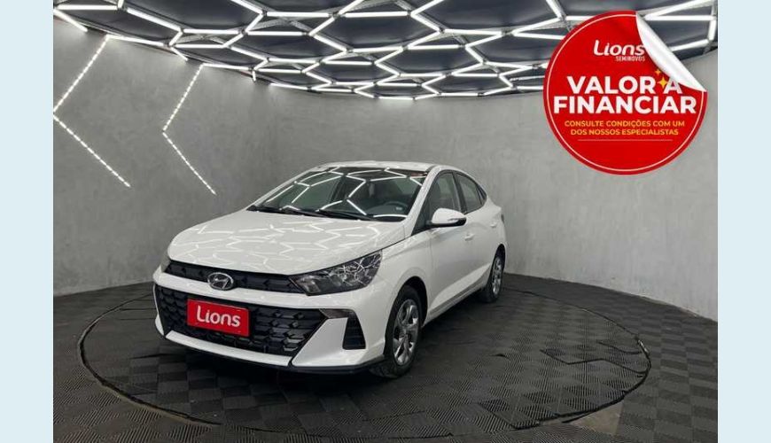 HYUNDAI HB 20S COMFORT PLUS TECH 1.0 - BRANCO - 2025 Foto 1 (Grande)