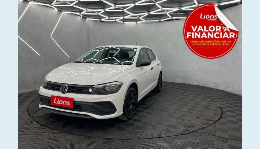 VOLKSWAGEN POLO TRACK 1.0 FLEX 12V 5P - BRANCO - 2025 Foto 1 (Grande)