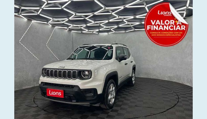 JEEP RENEGADE SPORT T270 1.3 TURBO 4X2 - BRANCO - 2023 Foto 1 (Grande)
