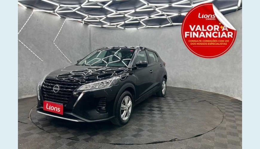 NISSAN KICKS ACTIVE 1.6 (FLEX) - PRETO - 2024 Foto 1 (Grande)