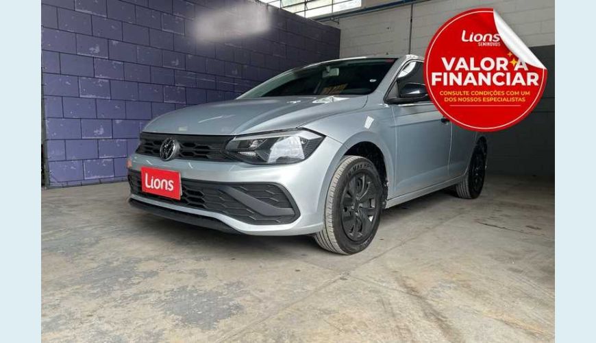 VOLKSWAGEN POLO TRACK 1.0 FLEX 12V 5P - PRATA - 2025 Foto 1 (Grande)