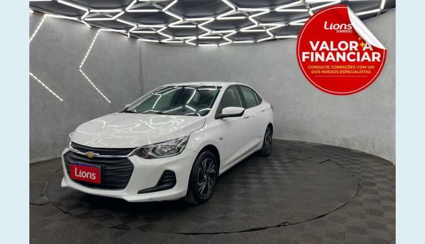 CHEVROLET ONIX PLUS LT 1.0 - BRANCO - 2024 Foto 1 (Grande)