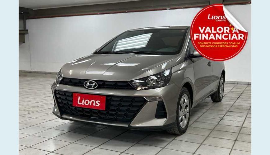 HYUNDAI HB 20S COMFORT PLUS 1.0 - PRATA - 2025 Foto 1 (Grande)