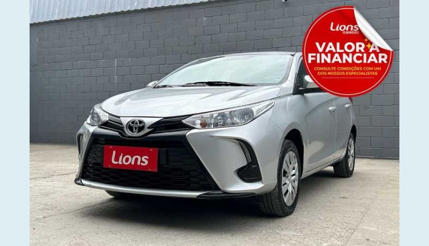TOYOTA YARIS XL 1.5 (FLEX) (AUT) - PRATA - 2025 Foto 1 (Grande)