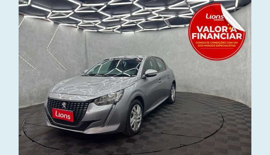 PEUGEOT 208 ACTIVE 1.6 (FLEX) (AUT) - PRATA - 2023 Foto 1 (Grande)