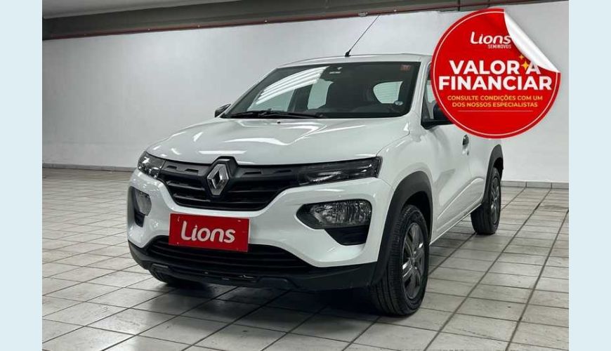 RENAULT KWID ZEN 1.0 12V SCE (FLEX) - BRANCO - 2025 Foto 1 (Grande)