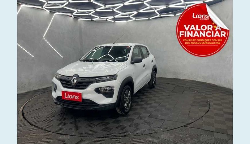 RENAULT KWID ZEN 1.0 12V SCE (FLEX) - BRANCO - 2023 Foto 1 (Grande)