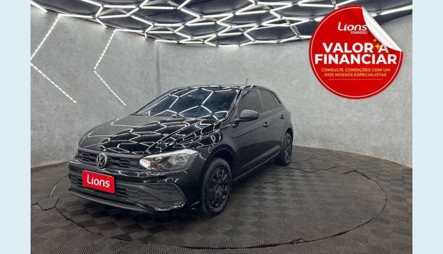 VOLKSWAGEN POLO TRACK 1.0 FLEX 12V 5P - PRETO - 2025 Foto 1 (Grande)
