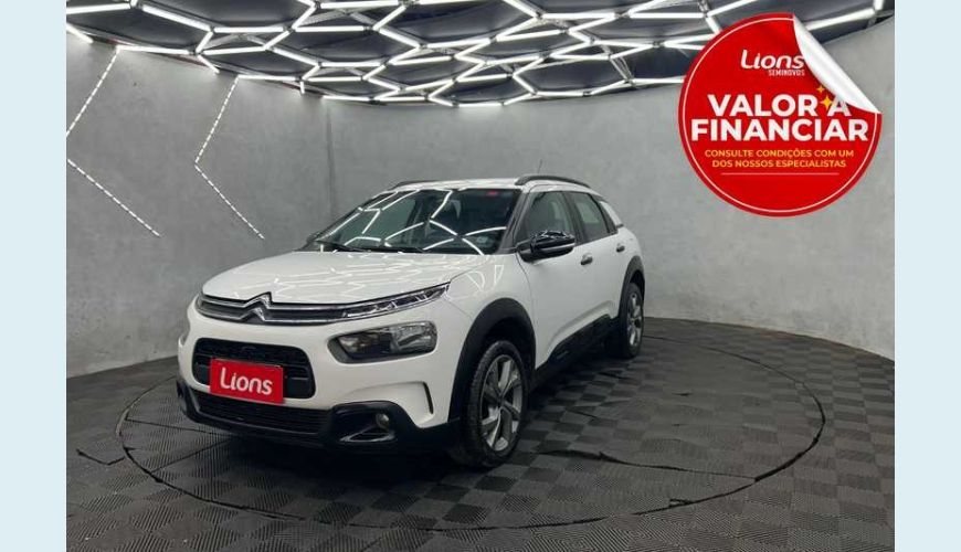 CITROËN C4 CACTUS 1.6 FEEL (AUT) (FLEX) - BRANCO - 2022 Foto 1 (Grande)