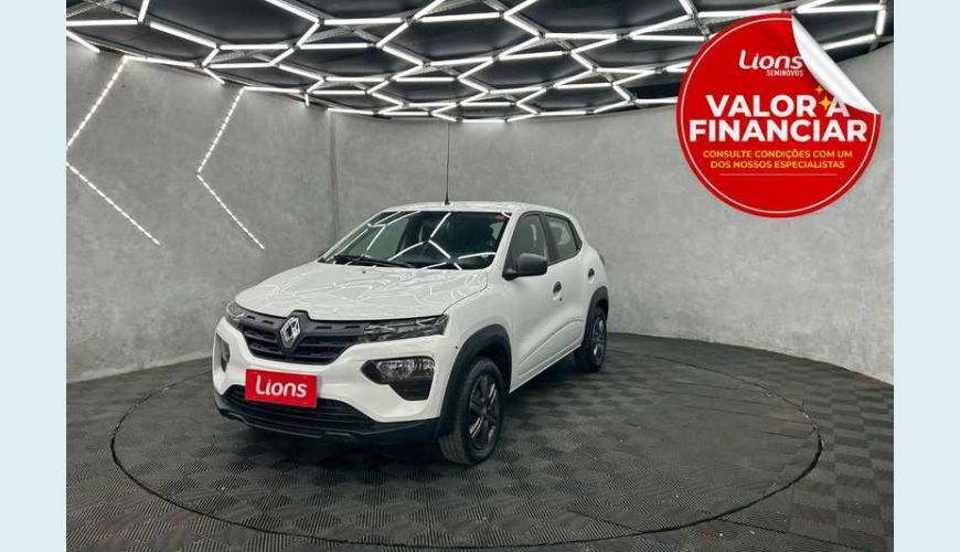 RENAULT KWID ZEN 1.0 12V SCE (FLEX) - BRANCO - 2024 Foto 1 (Grande)