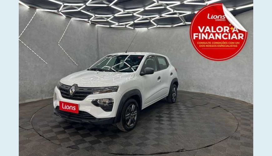 RENAULT KWID ZEN 1.0 12V SCE (FLEX) - BRANCO - 2024 Foto 1 (Grande)