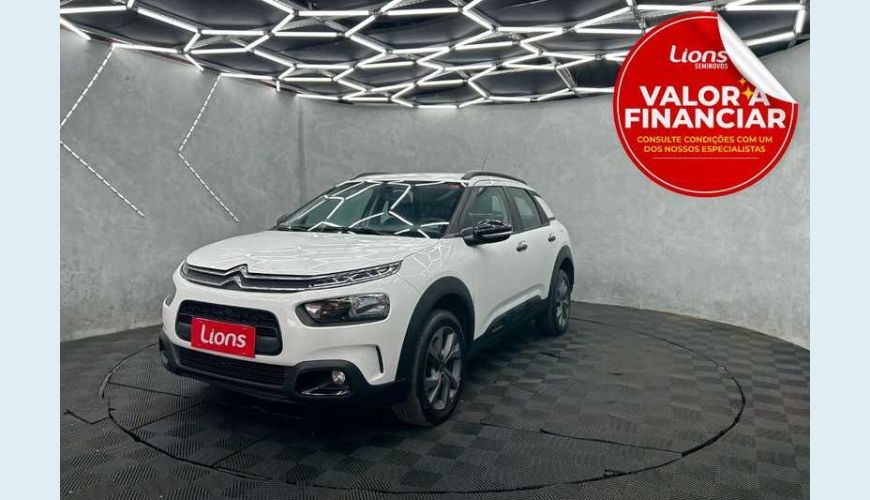 CITROËN C4 CACTUS 1.6 FEEL (AUT) (FLEX) - BRANCO - 2022 Foto 1 (Grande)