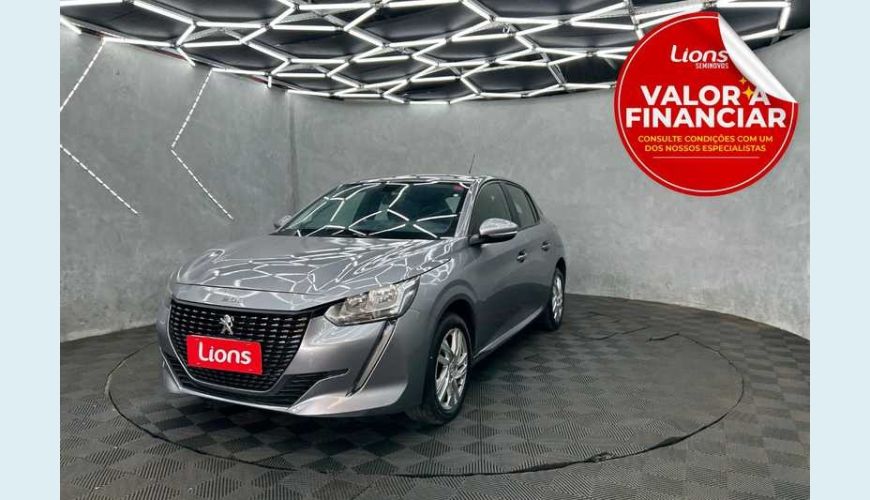 PEUGEOT 208 ACTIVE 1.6 (FLEX) (AUT) - PRATA - 2023 Foto 1 (Grande)