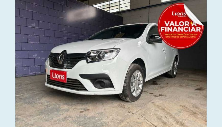 RENAULT LOGAN ZEN 1.0 - BRANCO - 2025 Foto 1 (Grande)