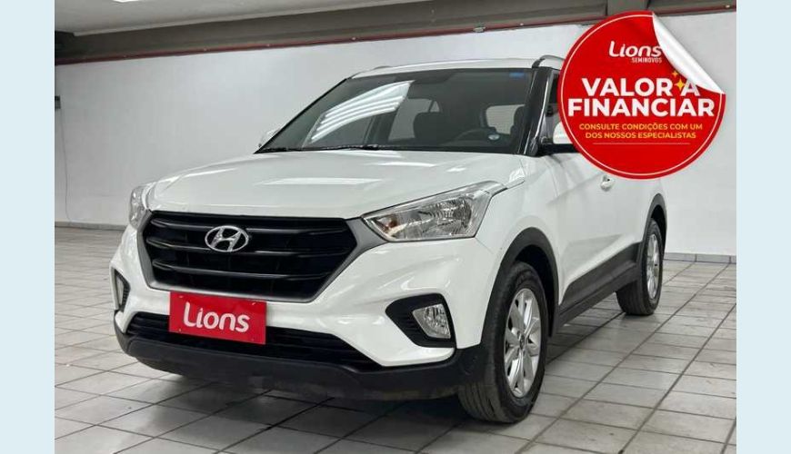 HYUNDAI CRETA ACTION 1.6 (AUT) (FLEX) - BRANCO - 2024 Foto 1 (Grande)