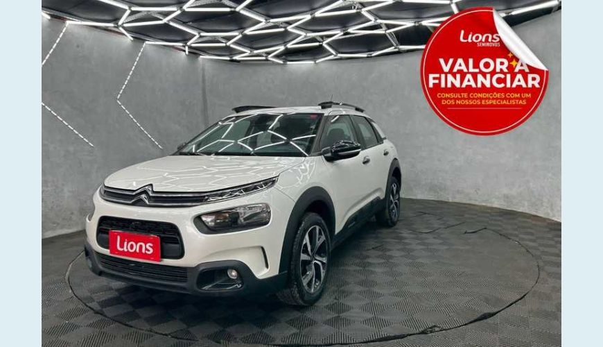 CITROËN C4 CACTUS 1.6 FEEL PACK (AUT) (FLEX) - BRANCO - 2022 Foto 1 (Grande)
