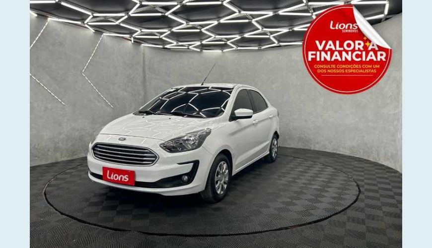 FORD KA SEDAN SE 1.5 12V (FLEX) - BRANCO - 2020 Foto 1 (Grande)