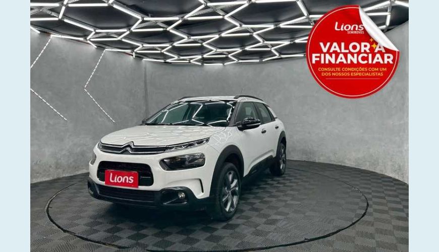 CITROËN C4 CACTUS 1.6 FEEL (AUT) (FLEX) - BRANCO - 2022 Foto 1 (Grande)