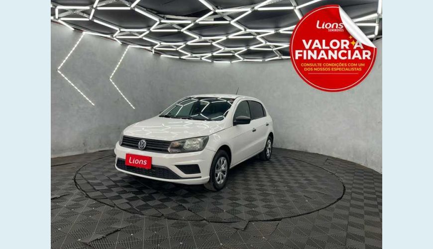 VOLKSWAGEN GOL 1.0 12V (FLEX) - BRANCO - 2022 Foto 1 (Grande)