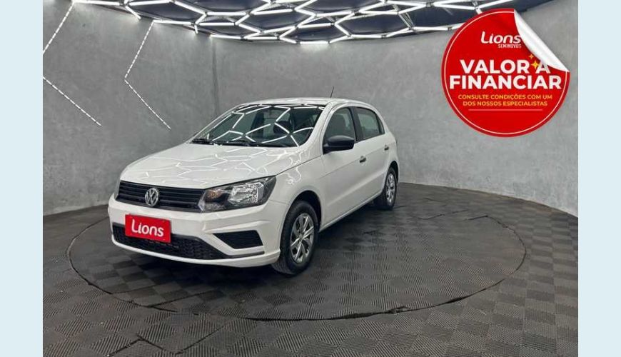 VOLKSWAGEN GOL 1.0 12V (FLEX) - BRANCO - 2022 Foto 1 (Grande)