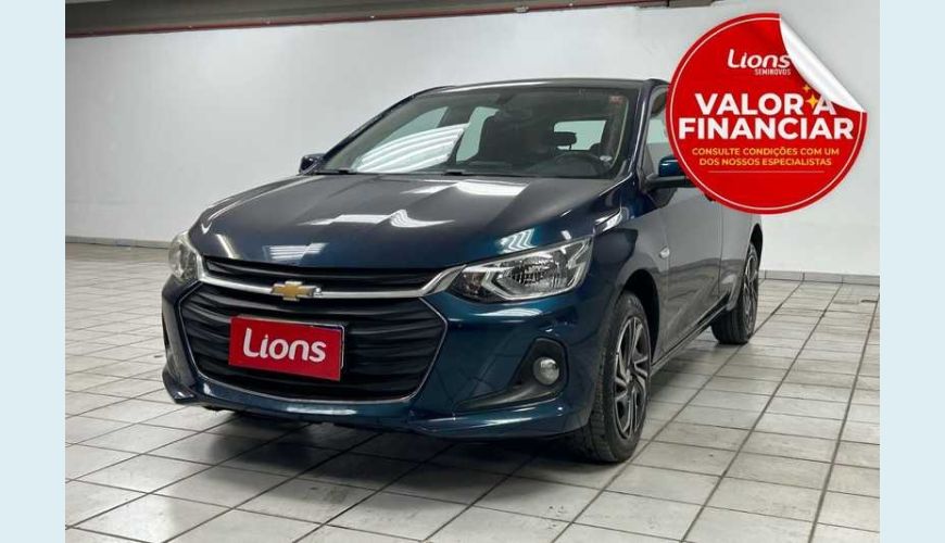 CHEVROLET ONIX LT 1.0 - AZUL - 2025 Foto 1 (Grande)