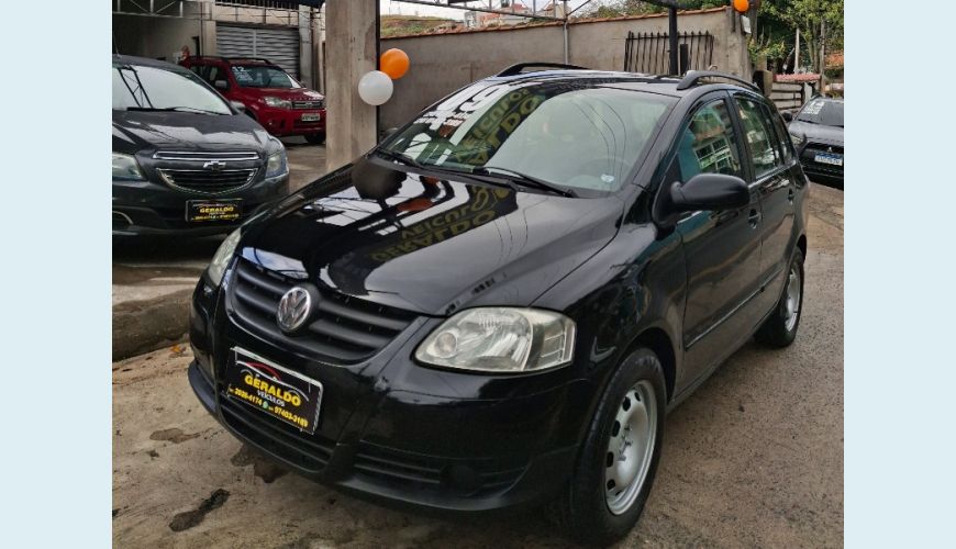 VOLKSWAGEN SPACEFOX 1.6/ 1.6 TREND TOTAL FLEX 8V 5P - PRETO - 2009 Foto 1 (Grande)