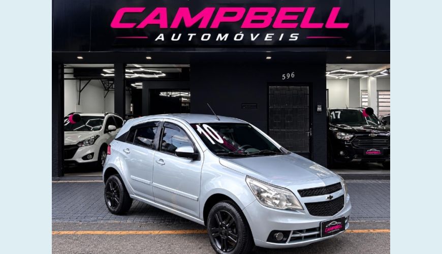 CHEVROLET AGILE LTZ 1.4 MPFI 8V FLEXPOWER 5P - PRATA - 2010 Foto 1 (Grande)