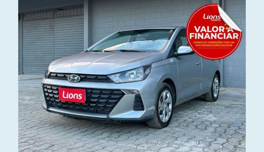 HYUNDAI HB 20S COMFORT PLUS 1.0 - PRATA - 2025 Foto 1 (Grande)