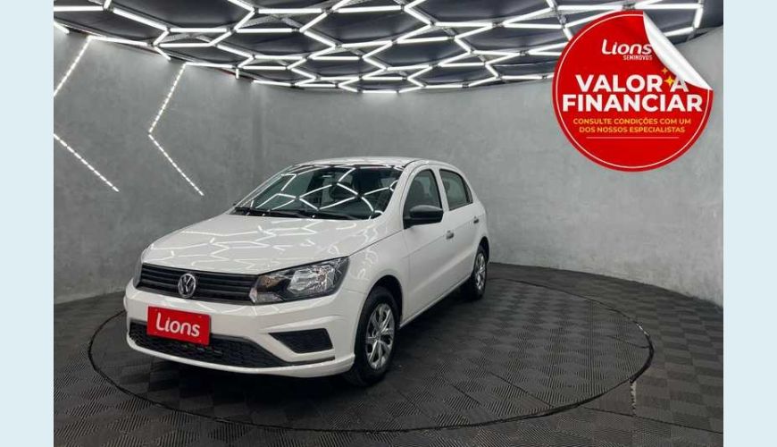 VOLKSWAGEN GOL 1.0 12V FLEX - BRANCO - 2023 Foto 1 (Grande)