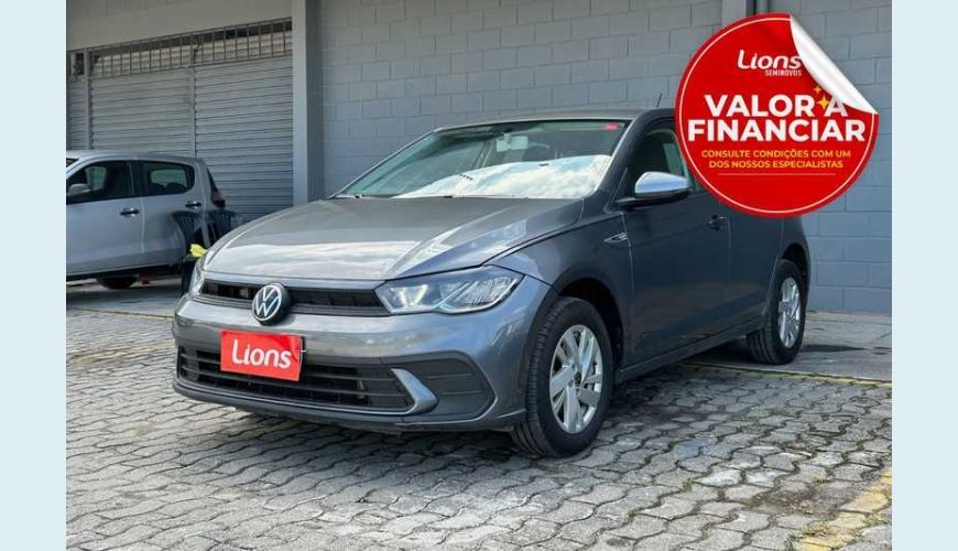 VOLKSWAGEN POLO COMFORTLINE (AUT) (FLEX) - CINZA - 2025 Foto 1 (Grande)