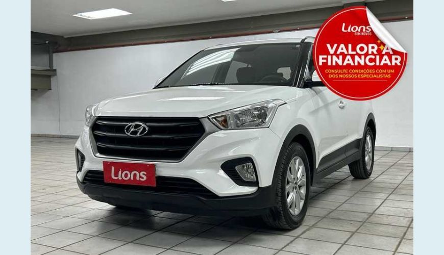 HYUNDAI CRETA ACTION 1.6 AUT. FLEX - BRANCO - 2024 Foto 1 (Grande)