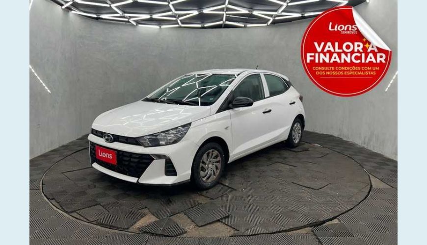 HYUNDAI HB 20 SENSE 1.0 (MEC.) - BRANCO - 2024 Foto 1 (Grande)