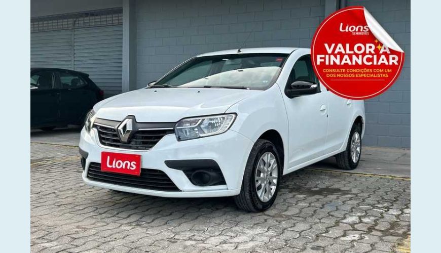 RENAULT LOGAN ZEN 1.0 - BRANCO - 2025 Foto 1 (Grande)