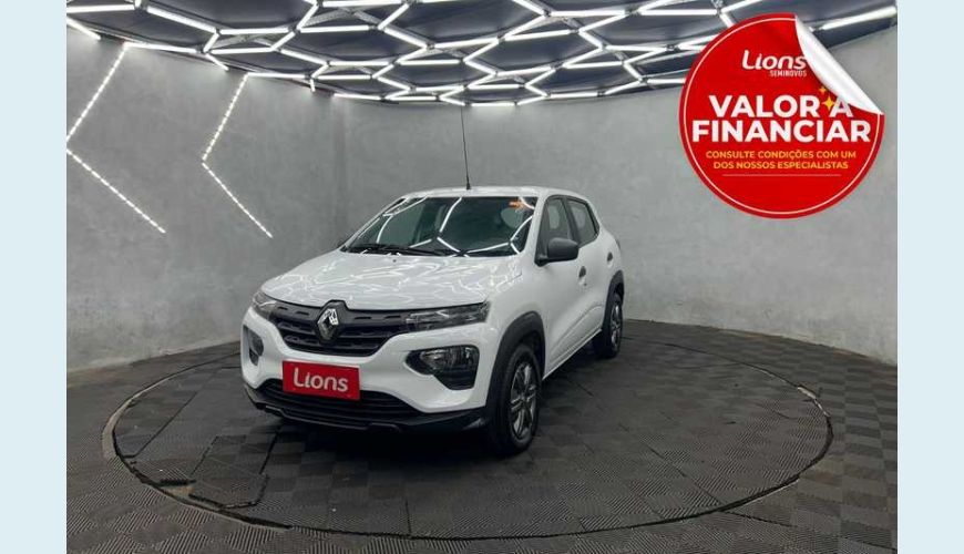 RENAULT KWID ZEN 1.0 12V SCE (FLEX) - BRANCO - 2024 Foto 1 (Grande)