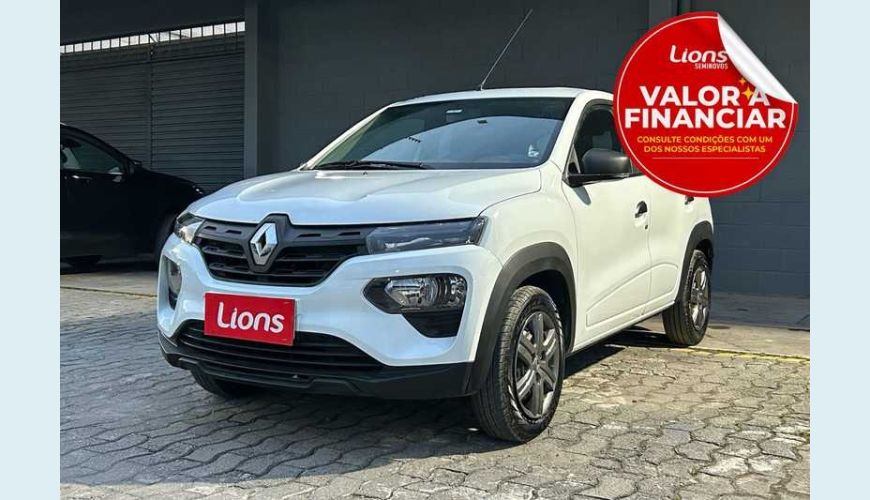 RENAULT KWID ZEN 1.0 12V SCE FLEX - BRANCO - 2025 Foto 1 (Grande)