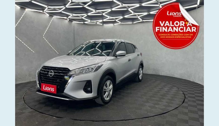 NISSAN KICKS ACTIVE 1.6 FLEX - PRATA - 2024 Foto 1 (Grande)