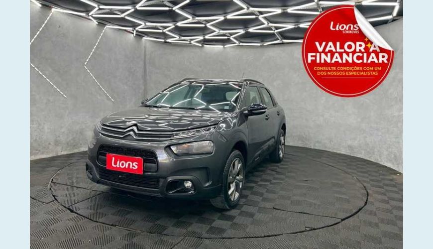 CITROËN C4 CACTUS 1.6 FEEL AUT. FLEX - CINZA - 2022 Foto 1 (Grande)