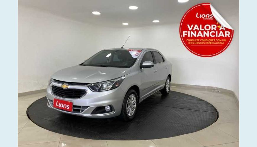 CHEVROLET COBALT LTZ 1.8 8V AUT. FLEX - PRATA - 2018 Foto 1 (Grande)