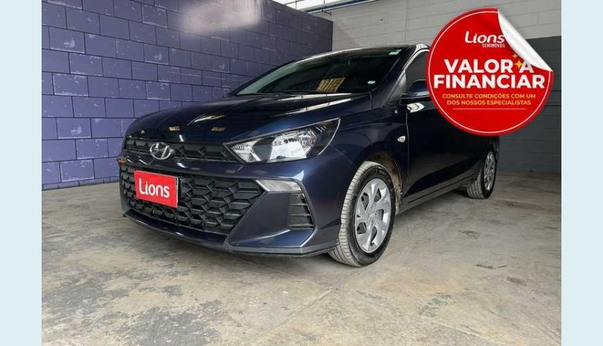 HYUNDAI HB 20 SENSE PLUS 1.0 (MEC.) - AZUL - 2025 Foto 1 (Grande)