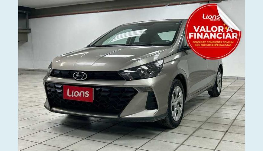 HYUNDAI HB 20S COMFORT PLUS TECH 1.0 - PRATA - 2025 Foto 1 (Grande)