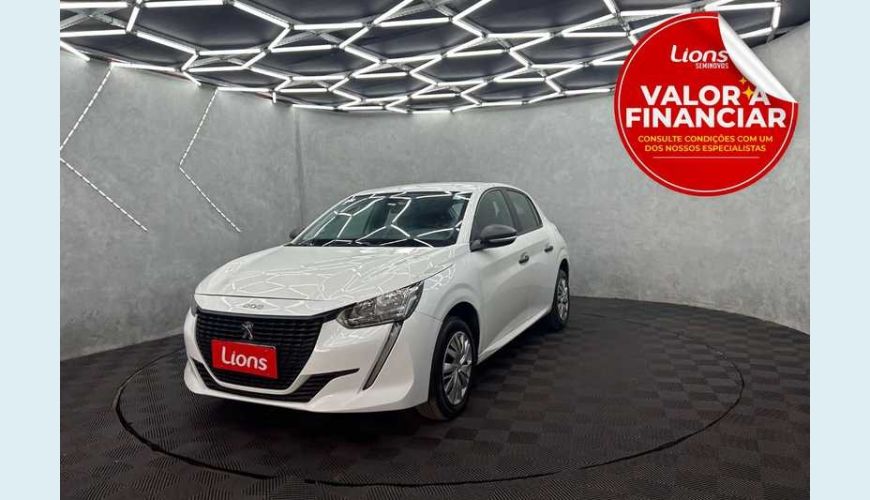 PEUGEOT 208 LIKE 1.0 FLEX - BRANCO - 2023 Foto 1 (Grande)
